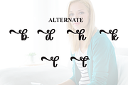 Blonde Aunty | Script Font, a Handwritten Font by Scratchones (Thumbnail 8 of 9)