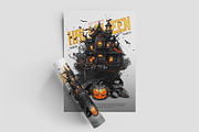 Halloween Poster/Flyer Bundle Vol.2, a Poster Template by Black Spade Design (Thumbnail 4 of 6)
