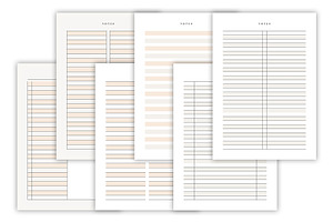 Notes Template Canva