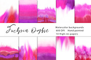 Fuchsia Ombre, a Texture Graphic by GraphicRain (Thumbnail 1 of 6)