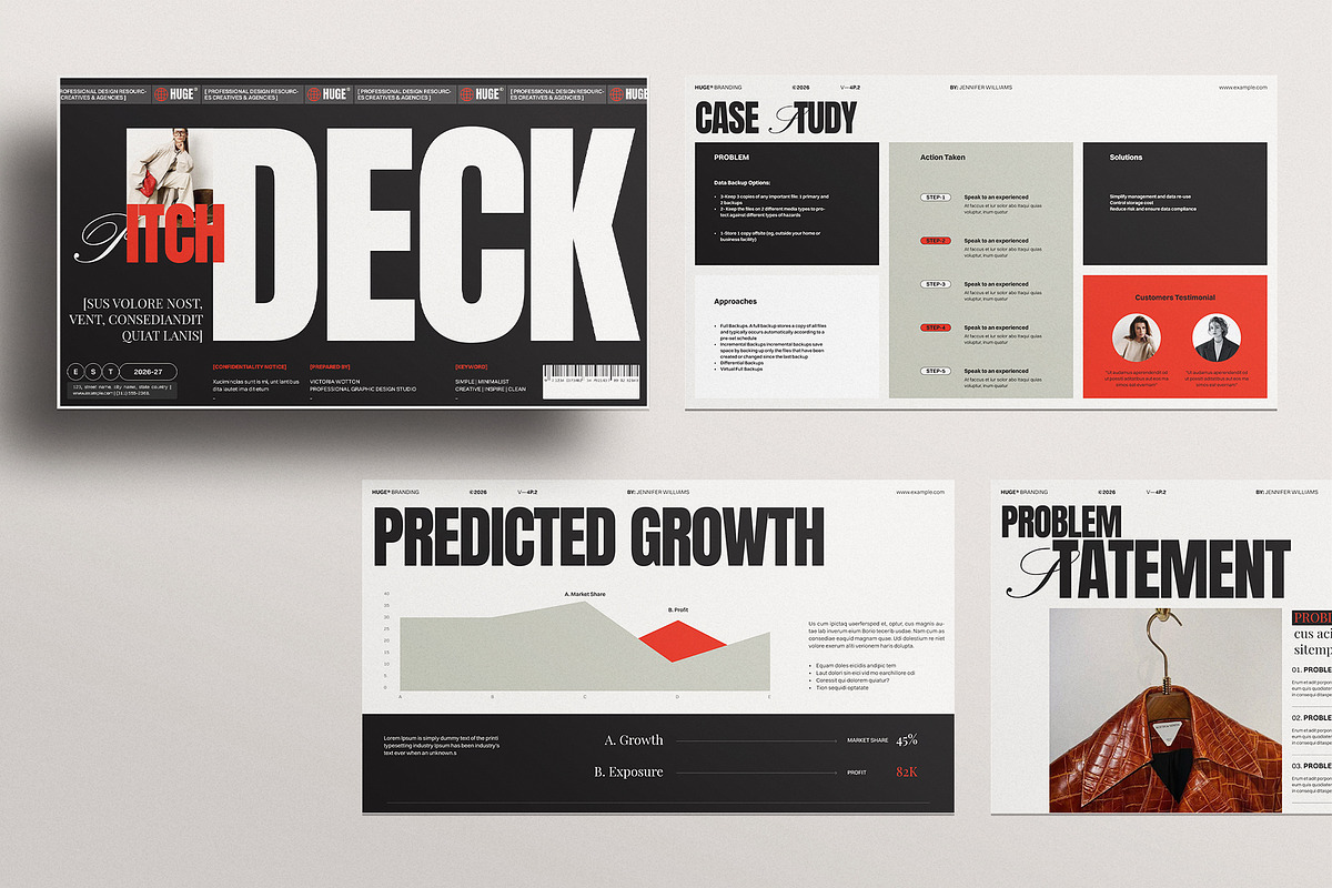 Pitch Deck Presentation Template, a Presentation Template by ArtisanaAura (Photo 4 of 9)
