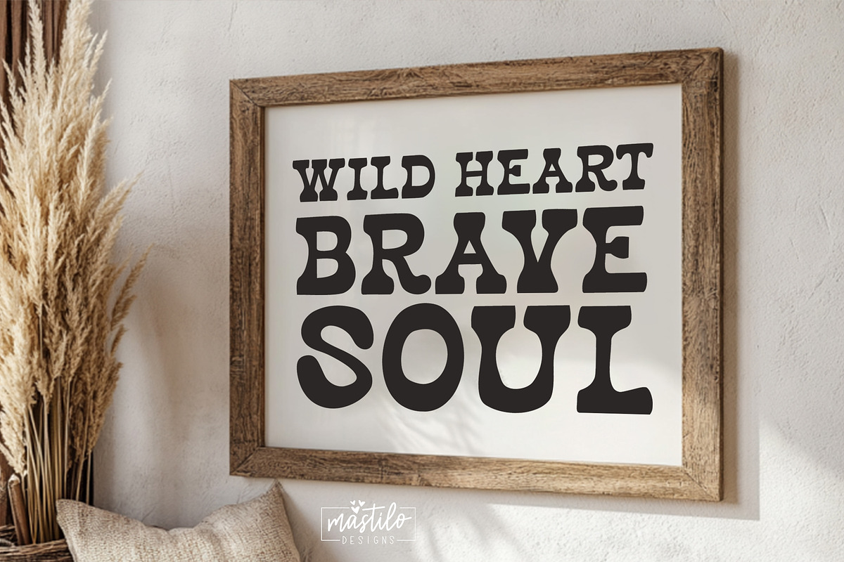 Magnolia Moon Western Style Font, a Handwritten Font by Mastilo Designs (Photo 6 of 7)