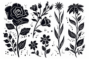 floral pattern large roses, an Illustration by Amazin_art (Thumbnail 5 of 17)