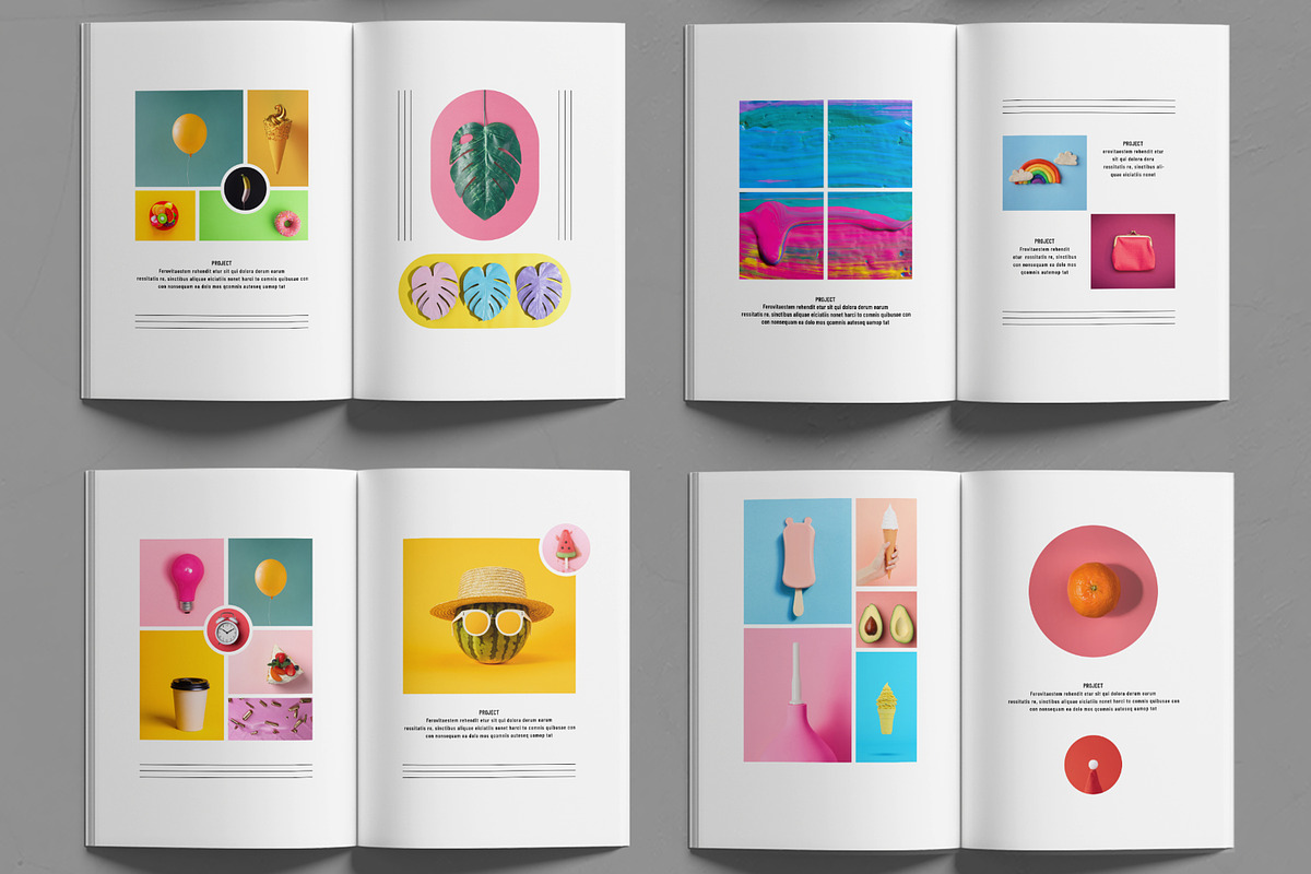 Portfolio Layout, a Magazine Template by MightyDesign (Photo 3 of 6)