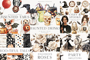 Halloween Mega Bundle 750+, a Seasonal Illustration by PeDe Designs (Thumbnail 2 of 9)