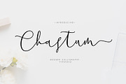 Chastum Script, a Script Font by moriztype (Thumbnail 1 of 6)