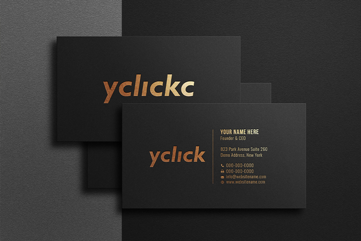 20 Gold Foil Business Card Mockup, a Product Mockup by Ovious.studio (Photo 12 of 15)