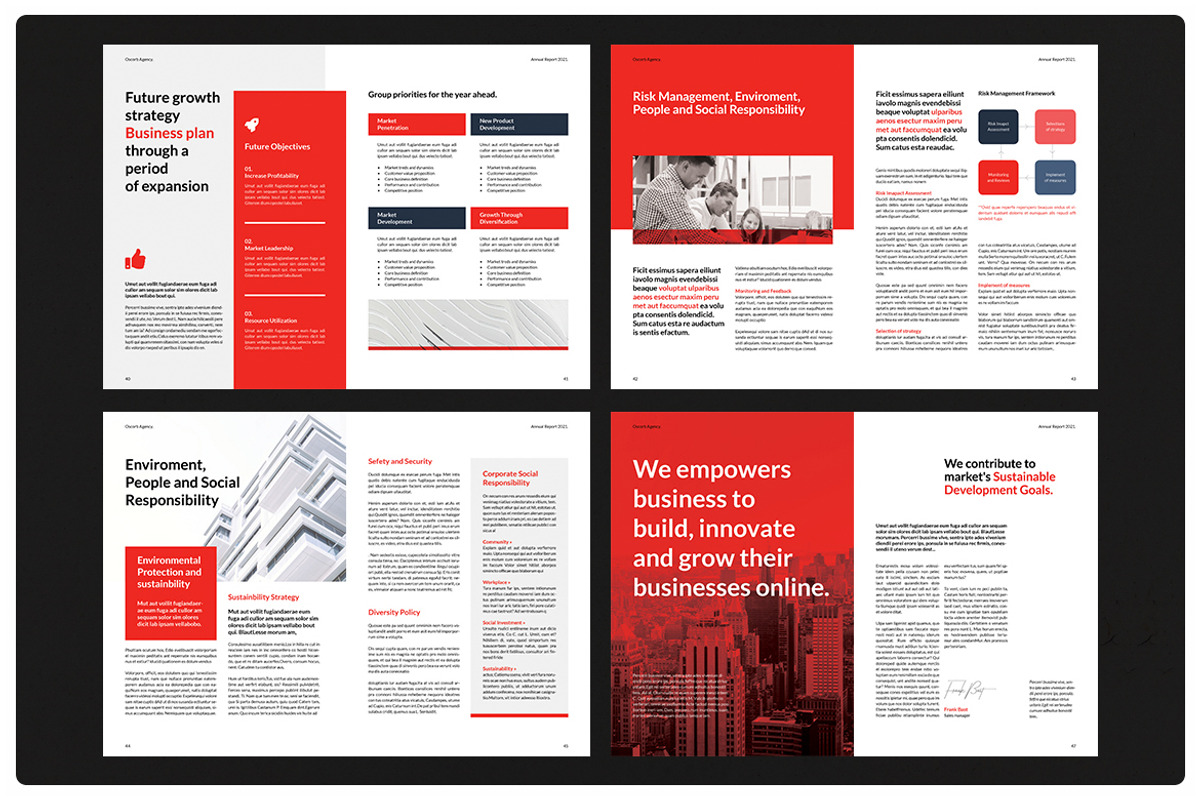 Annual Report, a Brochure Template by StudioGraficso (Photo 11 of 12)