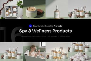 Spa Wellness AI Prompt, a Beauty & Fashion Photo by cidcud_graphic