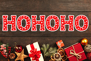Christmas Stars Font, a Slab Serif Font by vladocar (Thumbnail 6 of 9)