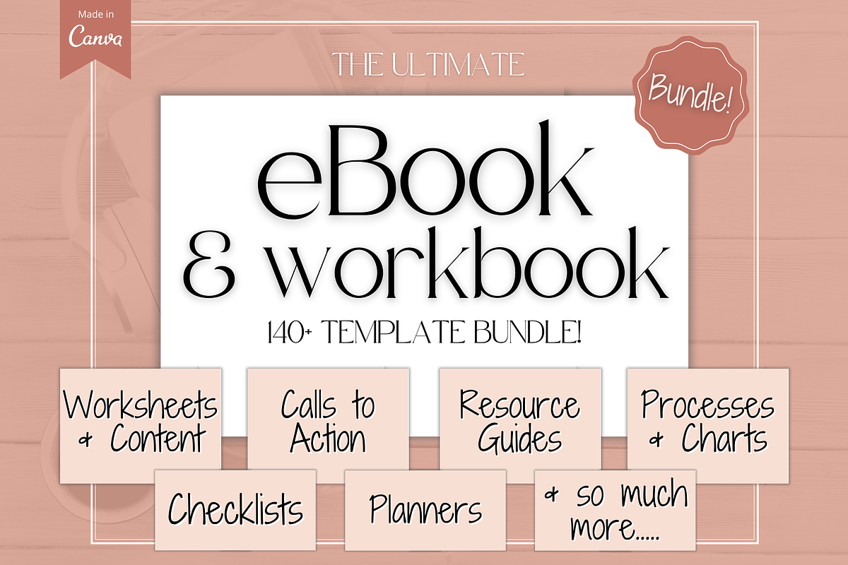 The ULTIMATE eBook Template Bundle, a Marketing Template by Templatables (Photo 1 of 11)