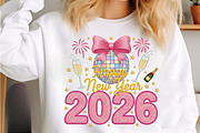 Faux Yarn Happy New Year 2026 PNG, an Illustration by SinaCreation (Thumbnail 6 of 11)