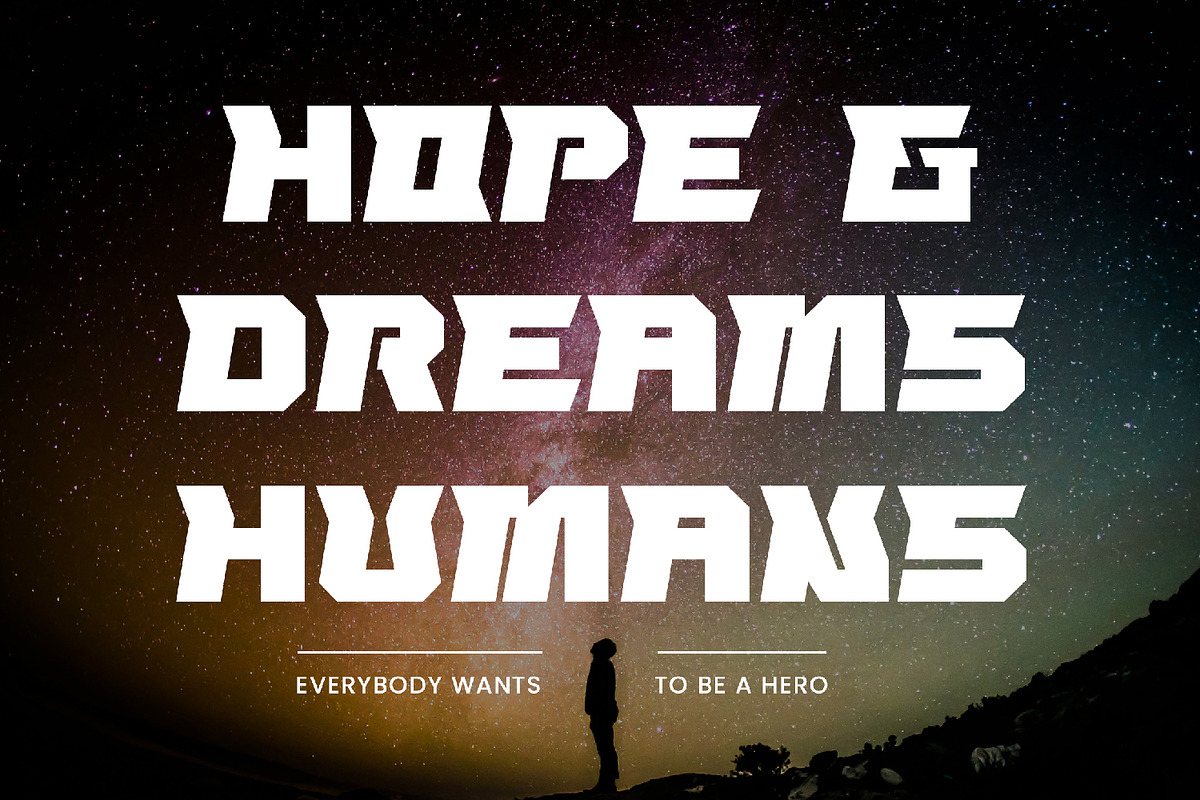 Queen Breaker - Futuristic Font, a Script Font by AQR Studio (Photo 8 of 8)