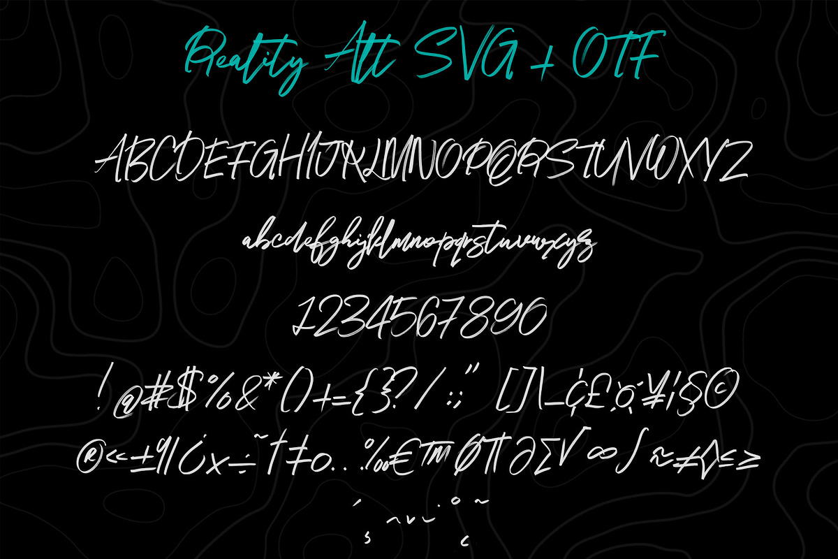 Halden - Hand Brushed SVG Font Duo, a Sans Serif Font by Surplus Type Co (Photo 12 of 12)
