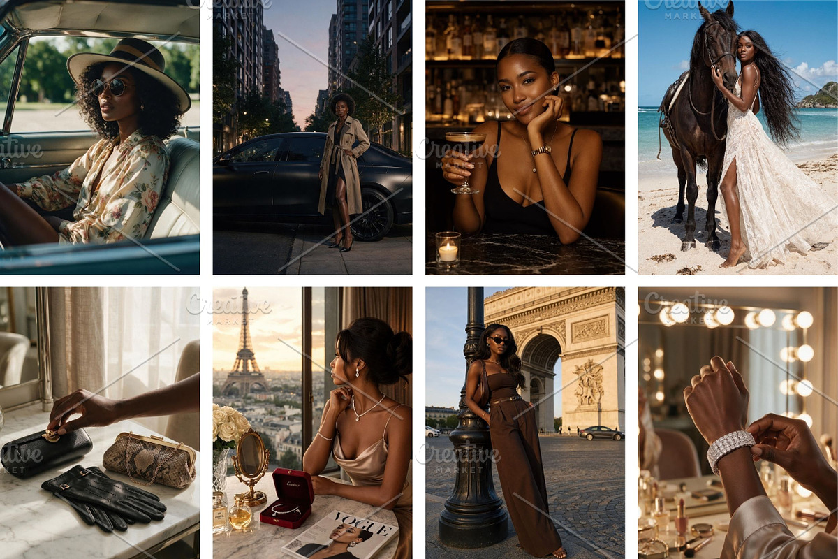 Luxury Melanin Woman Stock Photos, a Person Photo by Selenique Studio (Photo 11 of 12)