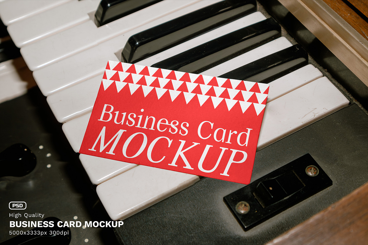 La Cafe Business Card Mockup - VOL, a Product Mockup by Simetrica Labs (Photo 1 of 3)