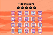 Cute kawaii lollipop animals, a Food Illustration by Palau (Thumbnail 12 of 12)