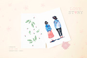 Love Story, a Decorative Illustration by Knysh Ksenya (Thumbnail 8 of 13)
