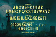 Rolale Spooky Quirky Horror Display, a Handwritten Font by Maulana Creative (Thumbnail 4 of 7)