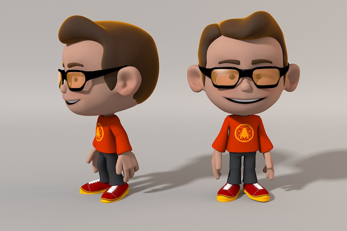 Cartoon Character / Tommy, a Characters & Person 3D Model by CGPitbull (Photo 3 of 4)