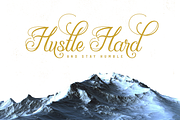Hummington, a Script Font by Zeune Type Foundry (Thumbnail 11 of 15)