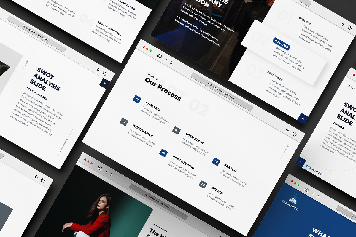 UX Pitch Report Slides - PowerPoint, a Presentation Template by Bryant Design (Photo 8 of 11)
