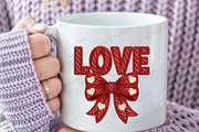 Faux Yarn Crochet Love Valentine PNG, an Illustration by Dream Creation (Thumbnail 4 of 5)