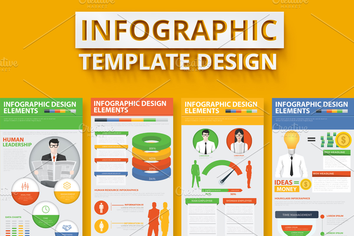 INFOGRAPHIC TEMPLATE BUNDLE, a Finance Illustration by The Craftsman (Photo 9 of 14)