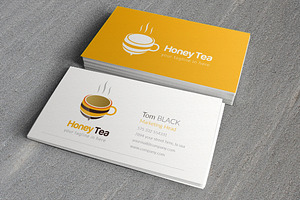 Honey Tea Logo Template