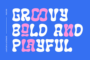 CROFL - Groovy Display Font