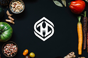 Minimalist Natural Food Logo, a Branding & Logo Template by Luxury Logos (Thumbnail 2 of 4)
