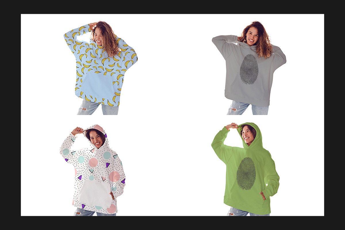 Hoodie Mock-Up Set, a Hoody Mockup by Freeman Studio (Photo 8 of 16)