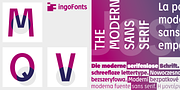 Josef Pro, a Sans Serif Font by ingoFonts (Thumbnail 3 of 10)