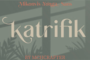 Mikonvis Yonga Sans Serif Typeface, a Sans Serif Font by MchCrafter (Thumbnail 9 of 14)