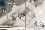 Blue Bloom Paper Mockup Collection, a Product Mockup by NikiArts (Thumbnail 5 of 13)
