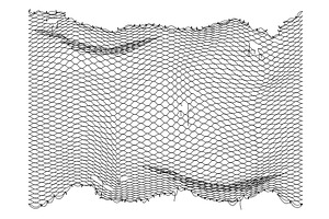 Fish net background, fishnet, an Object Illustration by Vector Tradition