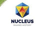 Nucleus Logo, a Branding & Logo Template by Web Design Label (Thumbnail 1 of 5)