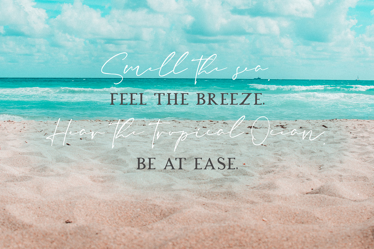 Sands Tropical Font Duo, a Serif Font by Lollipop Hand Drawn (Photo 4 of 8)