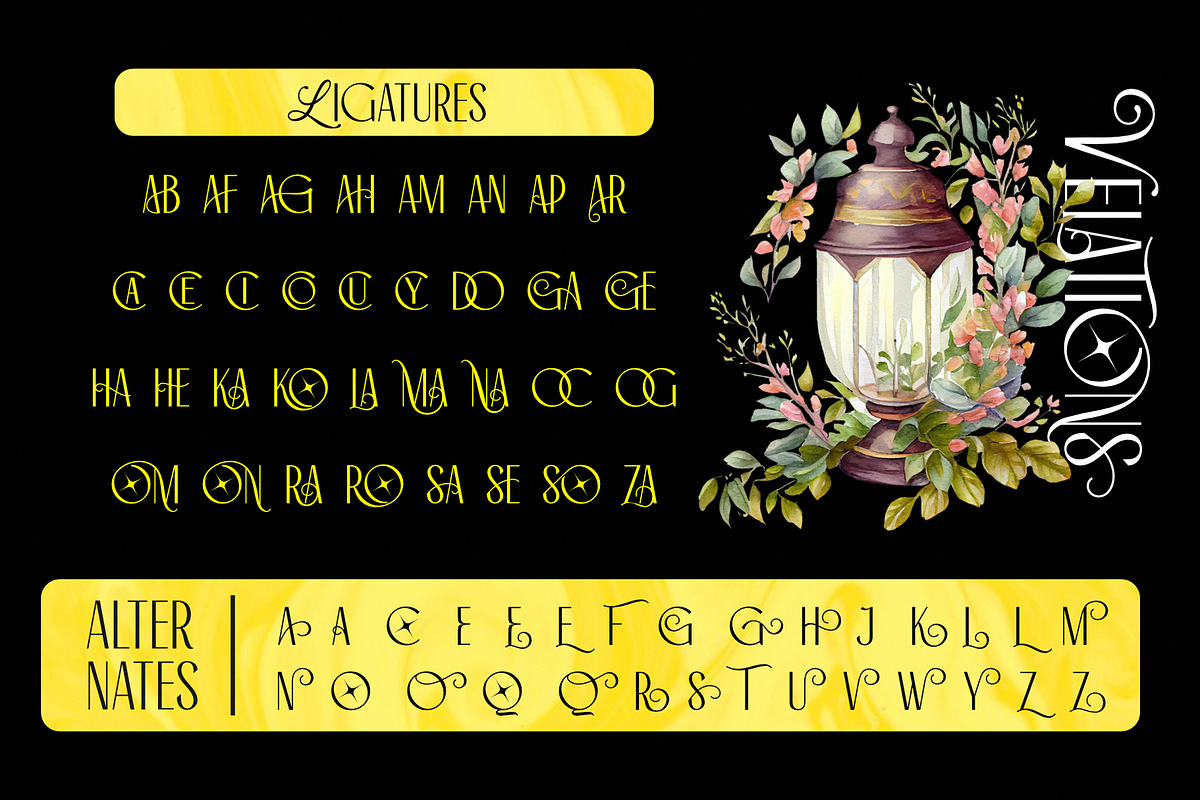 Velations, a Sans Serif Font by uncurve (Photo 8 of 9)