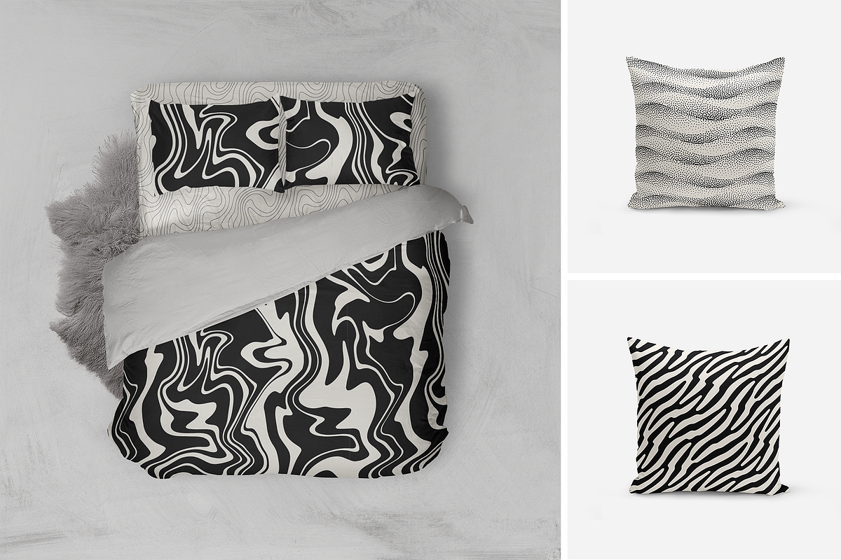 Wavy Seamless Patterns Collection, a Pattern Graphic by Curly_Pat (Photo 12 of 14)