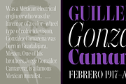 Gabriela Stencil Condensed, a Font by Lechuga Type (Thumbnail 12 of 17)