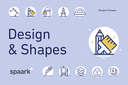 Spaark Design & Shapes (25 icons), an Outline Icon by Petr Knoll (Thumbnail 1 of 5)