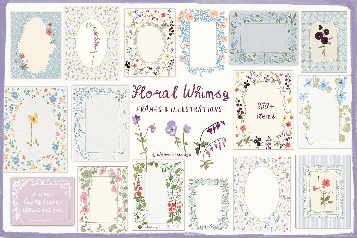 Cottagecore PNG Frames, Illustration, a Decorative Illustration by whiteheartdesign (Photo 4 of 57)