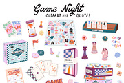 Cozy Game Night Party Clipart Bundle, an Object Graphic by Ruslana Lubenets (Thumbnail 4 of 17)