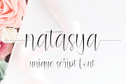 natasya, a Script Font by Letter-P (Thumbnail 2 of 9)