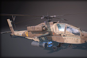 AH-64A Apache, a Cars & Vehicle 3D Model by SilverTM (Thumbnail 1 of 7)
