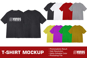 T-SHIRT MOCKUP, a Mockup by Nvrdsvisualz