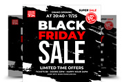 Black Friday Flyer, a Flyer Template by AfzaalGraphics (Thumbnail 1 of 2)