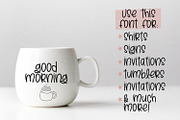Library Card Hand Lettered Font, a Sans Serif Font by Dansie Design (Thumbnail 6 of 7)