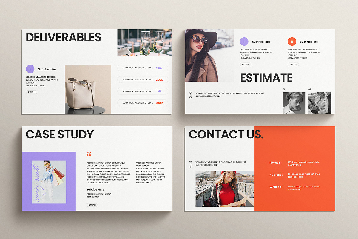 Marketing Campaign Presentation, a Presentation Template by E-Type (Photo 5 of 5)